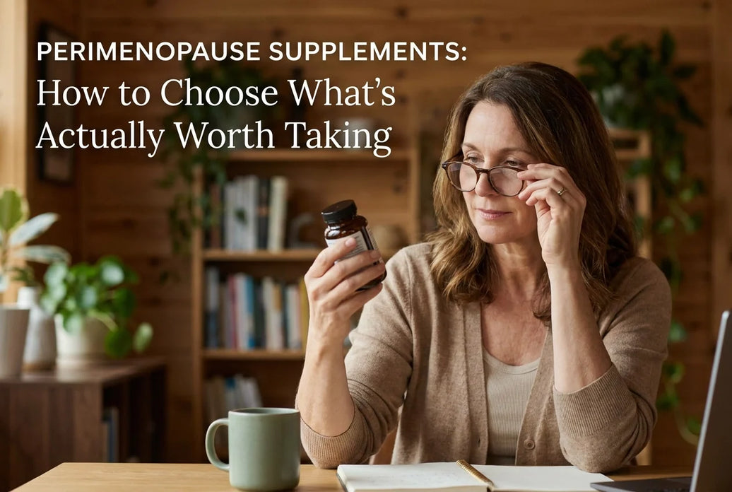 Professional header image for industry analysis: Perimenopause Supplements: How to Choose What's Actually ...