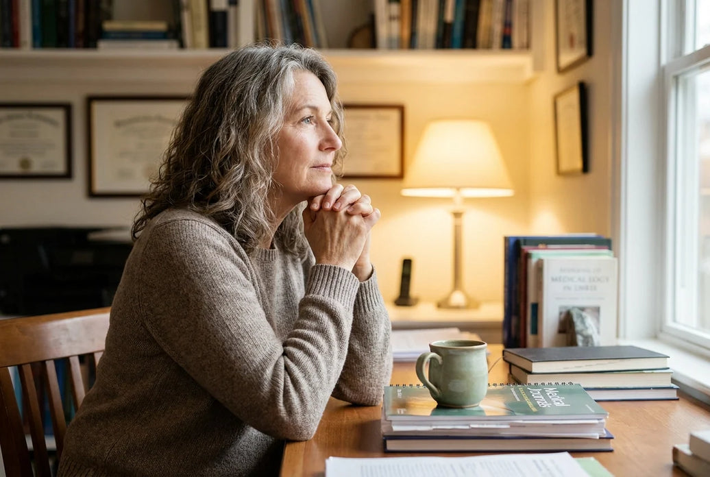 Professional header image for industry analysis: Perimenopause Anxiety: Why It Happens and What the Eviden...