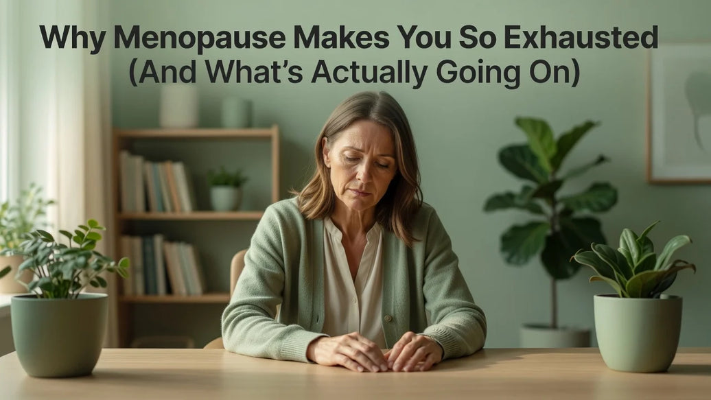 Professional header image for industry analysis: Why Menopause Makes You So Exhausted (And What's Actually...