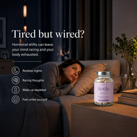Stillenhealth - Woman lying on bed thinking